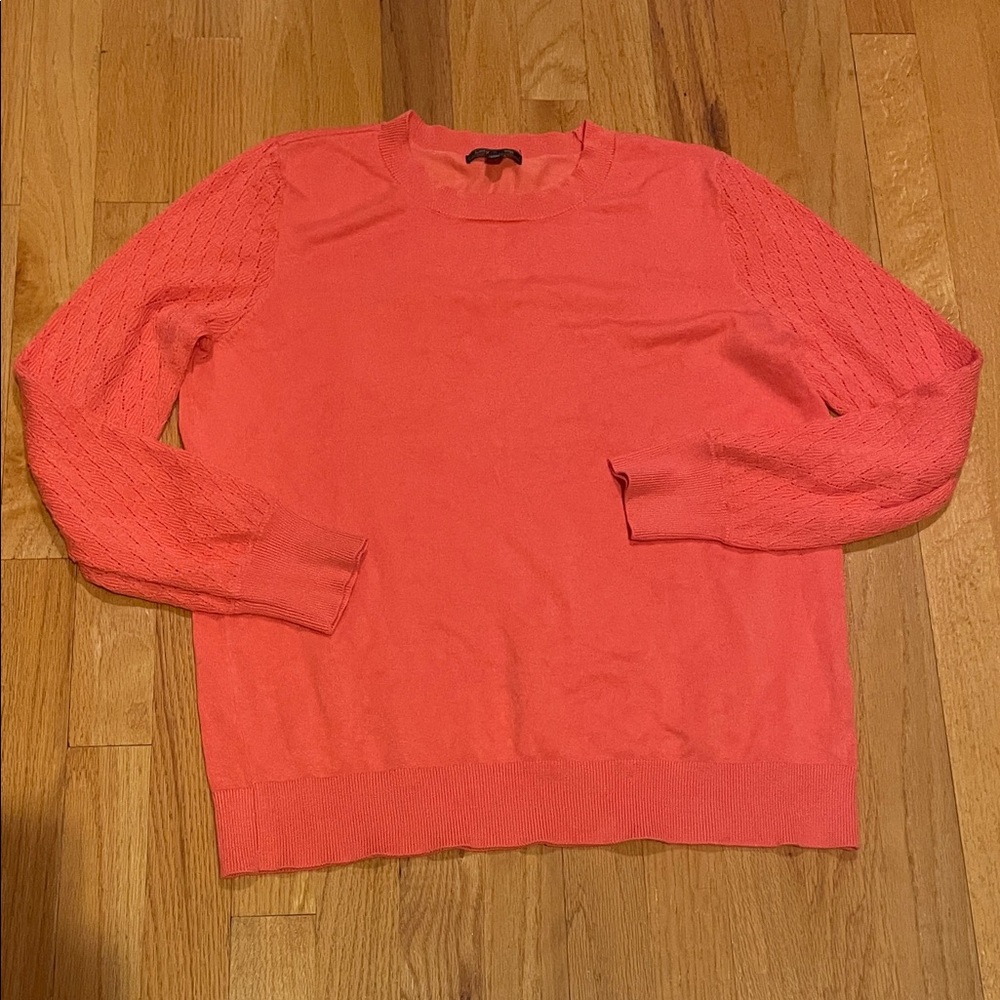 Lety & Me Coral Knit Sweater